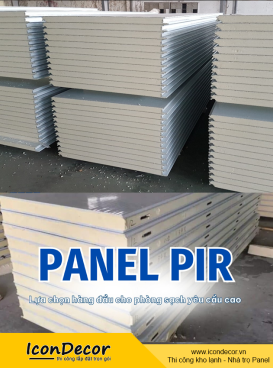 Cấu tạo & nguyên lý cách nhiệt của tấm panel PU – PIR – EPS