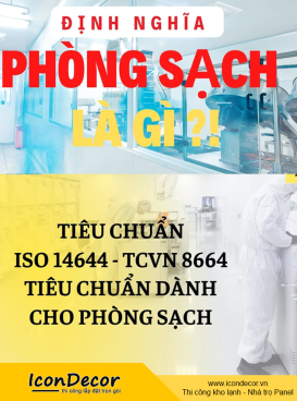 Tiêu chuẩn phòng sạch GMP – ISO 14644: Hướng dẫn thiết kế và thi công đạt chuẩn