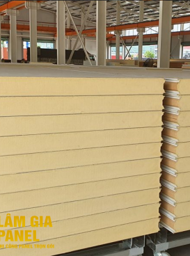 Vách ngăn panel PU 125mm