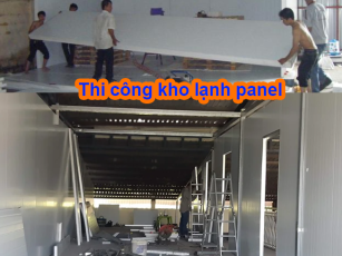 Thi công kho lạnh panel