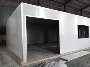 Dịch vụ thi công vách ngăn phòng trọ bằng tấm Panel ps tại Quận 12 Hóc Môn và Các tỉnh lân cận