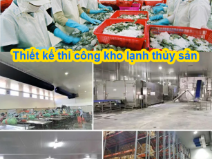 Thiết kế thi công kho lạnh thủy sản