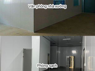 Ứng dụng panel cách nhiệt trong kho lạnh, phòng sạch và công nghiệp