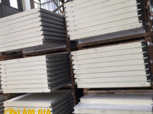 Vách ngăn panel PU 50mm