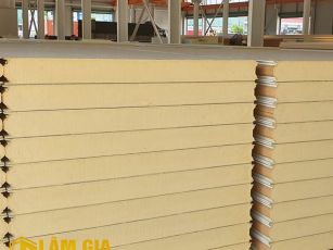 Vách ngăn panel PU 125mm