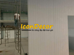Thi công vách ngăn panel tại Hóc Môn – Lắp nhanh, giá rẻ, cách nhiệt tốt