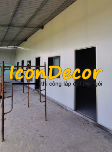 Dự án nhà trọ panel mái tôn cách nhiệt – Giải pháp chống nóng cho khu công nhân